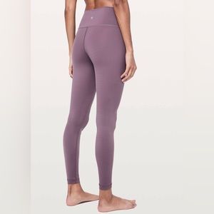 Like New - Lululemon Wunder Under High-Rise Tight Nulux Leggings 28” size 4